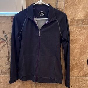 Tommy Bahama Black/Gray Full Zip Jacket